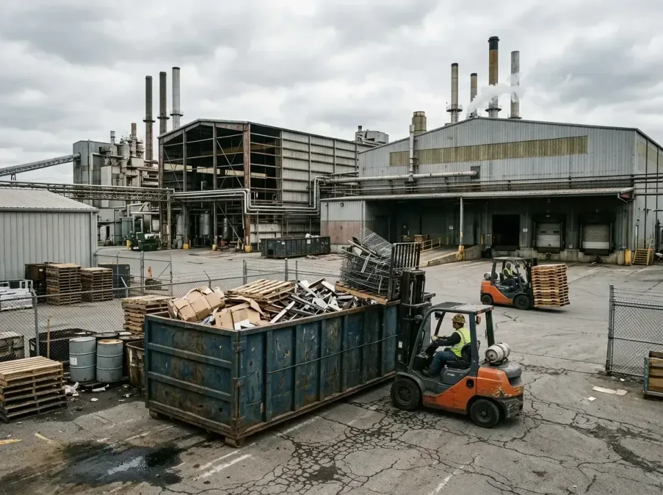 industrial-factory-scrap-conta-003 — frequently asked questions, Cheap Roll-off Dumpster Rentals in New Roads, LA